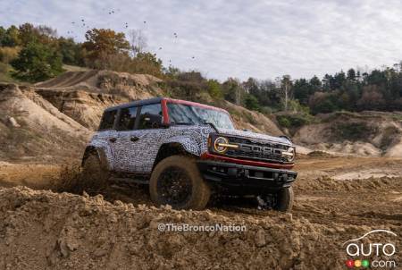 Quelques images supplémentaires du futur Ford Bronco Raptor